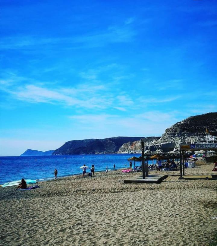 Casa Del Pez Vivienda A Pie De Calle En Agua Amarga A 250 Metros De La Playa المظهر الخارجي الصورة